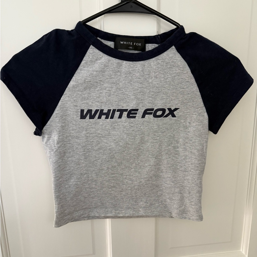 White Fox baby tee